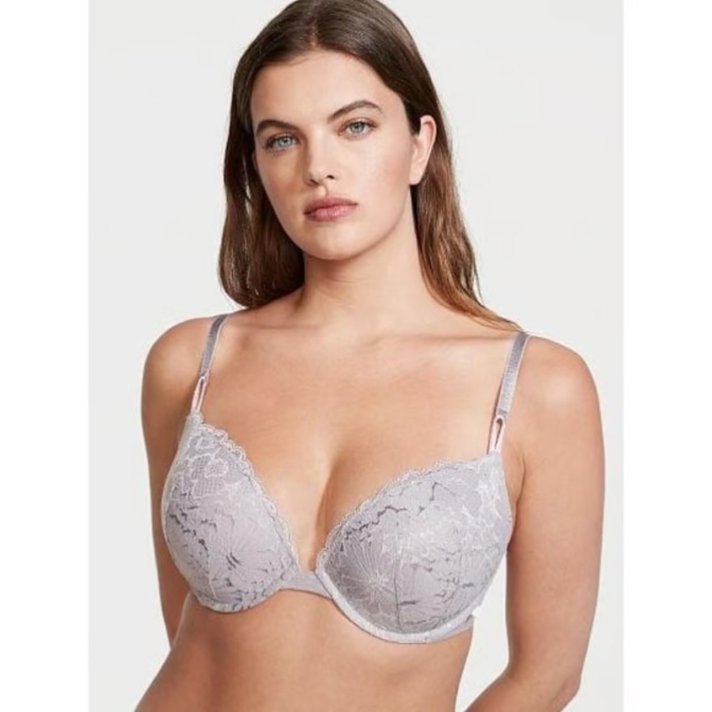Victorias Secret Pink Lacie Push Up Bra NWOT